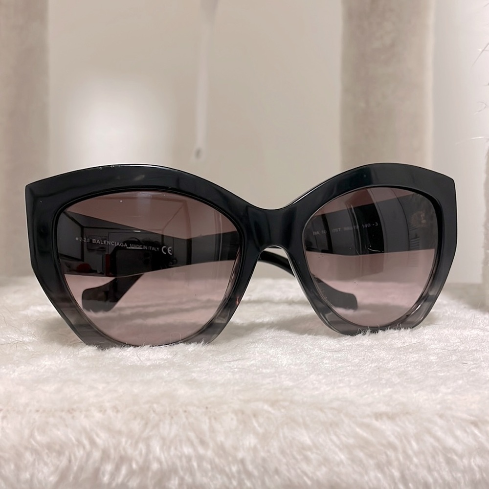 Balenciaga Black Sunglasses